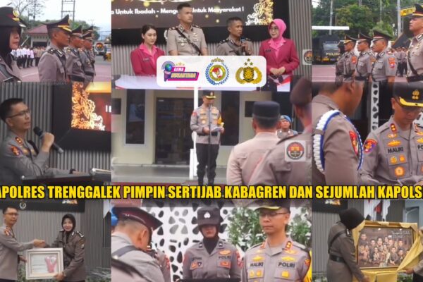 Kapolres Trenggalek Pimpin Sertijab Kabagren dan Sejumlah Kapolsek Kapolres Trenggalek Pimpin Sertijab Kabagren dan Sejumlah Kapolsek