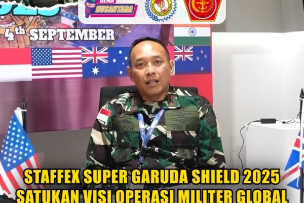 Staffex Super Garuda Shield 2025 Satukan Visi Operasi Militer Global