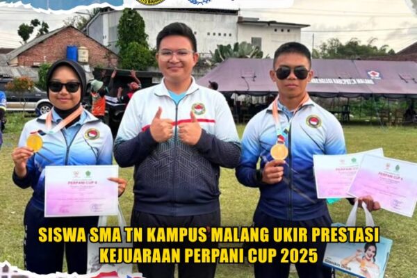 SISWA SMA TN KAMPUS MALANG UKIR PRESTASI KEJUARAAN PERPANI CUP 2025